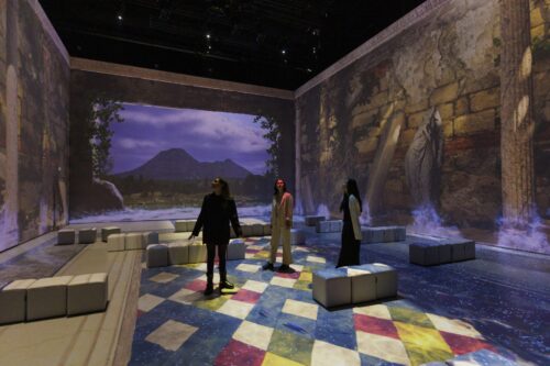 Am 11. April 2025 eröffnet im „OBEX | Oberhausen Expo“, dem brandneuen, 5.500 Quadratmeter großen High-Tech-Ausstellungszentrum in Oberhausen, eine spektakuläre neue Ausstellung: DIE LETZTEN TAGE VON POMPEJI - Die immersive Ausstellung. ©Christoph Buckstegen | FKP Scorpio Entertainment